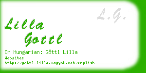 lilla gottl business card